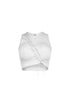 Vogue Lace Up Cutout Crop Top